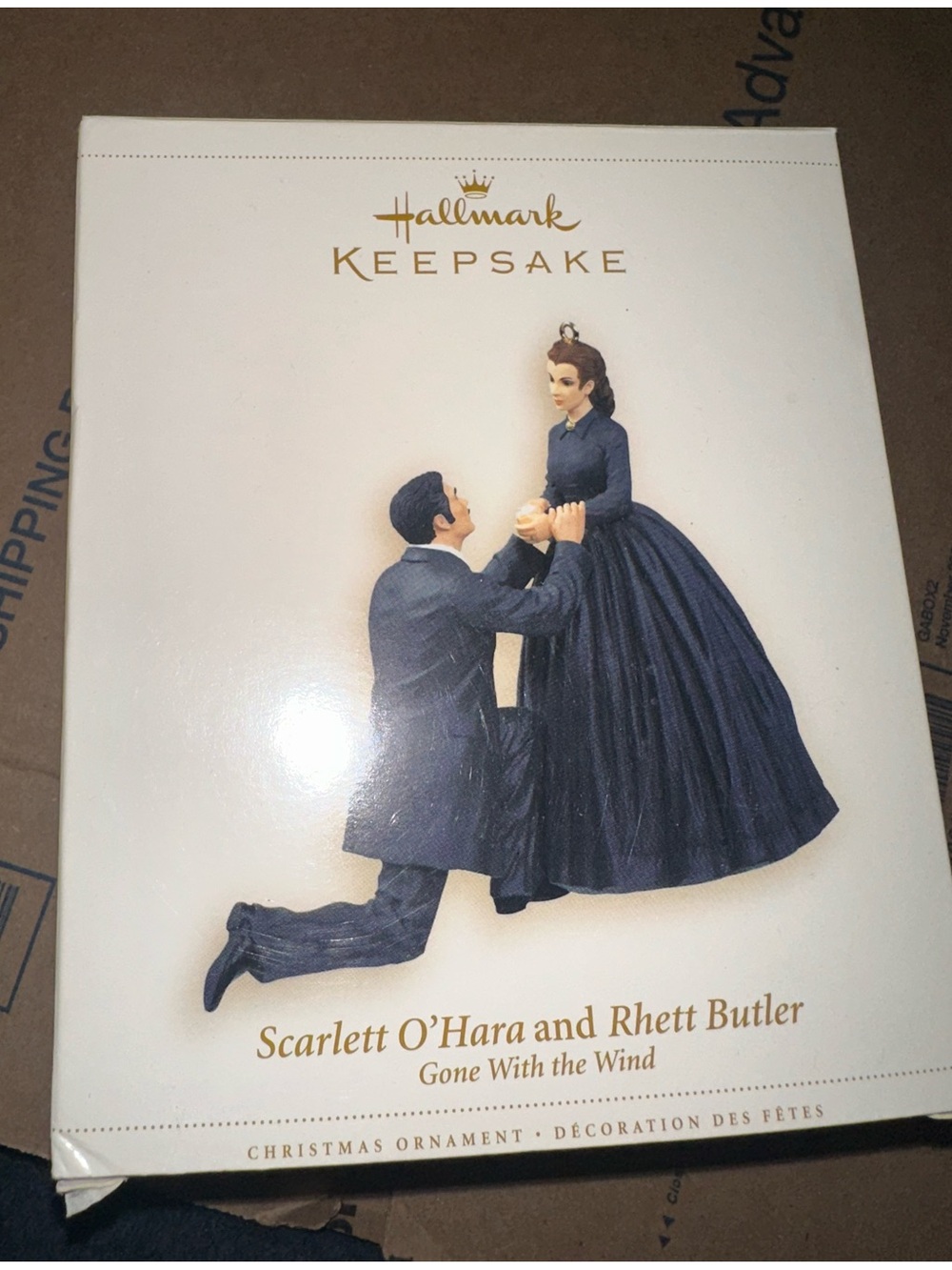 2006 Scarlett and Rhett Hallmark Ornament NIB